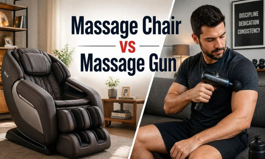 massage chair vs massage gun