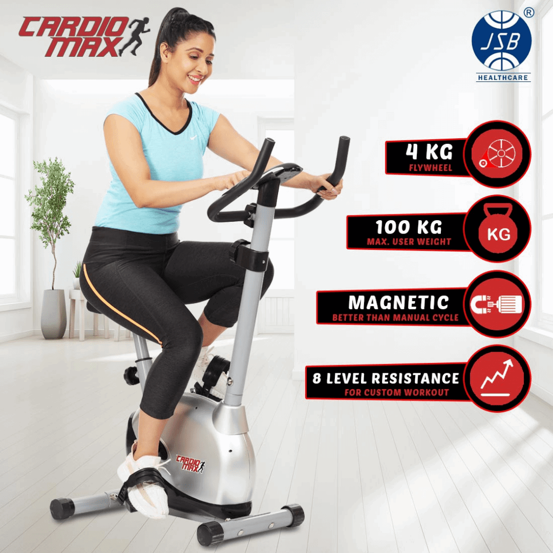 Exercise Cycle for Home Gym India Buy JSB HF73 Magnetic Bike