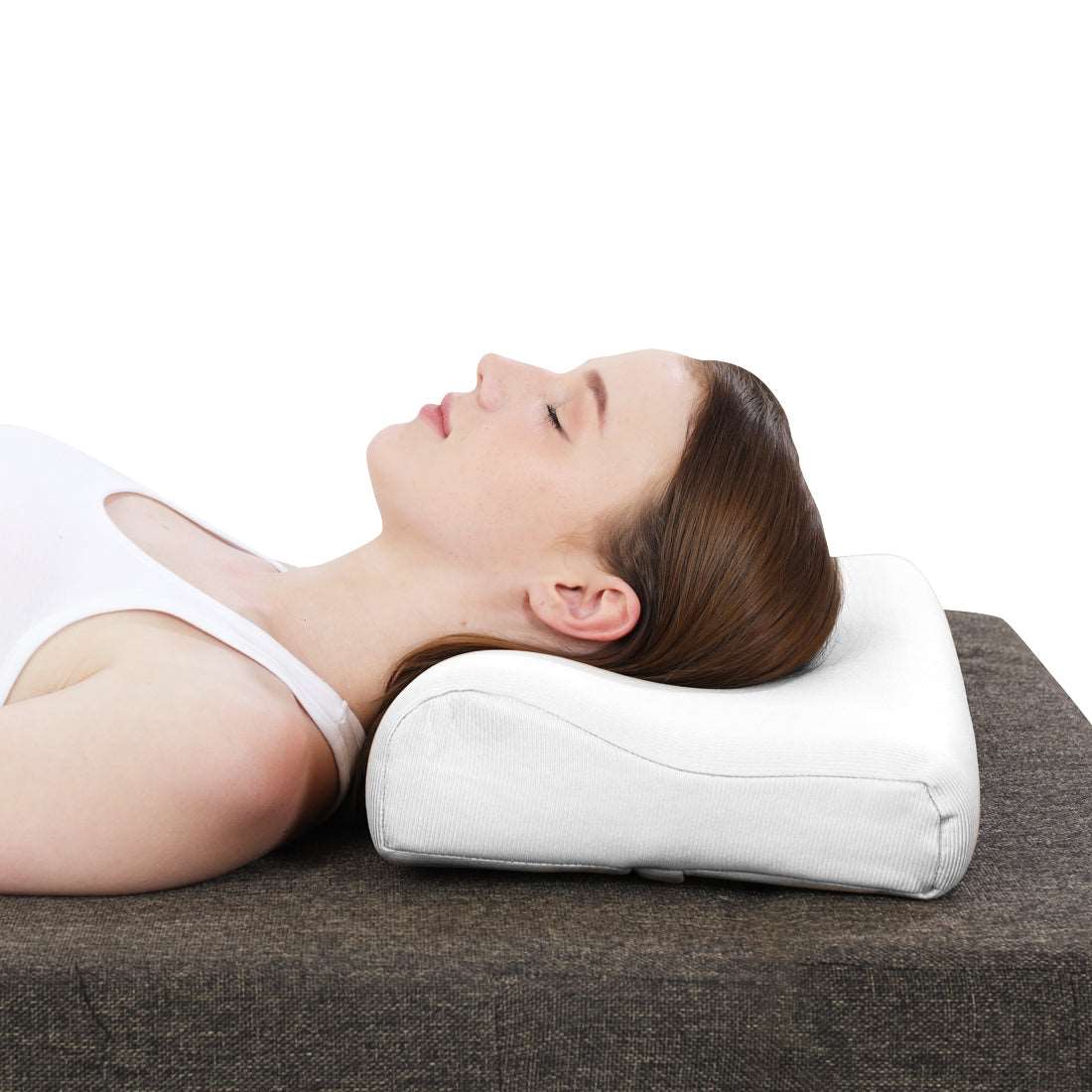 Cervical Pain Relief Products Combo : Cervical Pillow with Cervical Collar