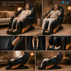 4D+ Massage Chair For Full Body AI Body Scan Robot Massage Hand