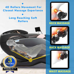4 D body massage rollers