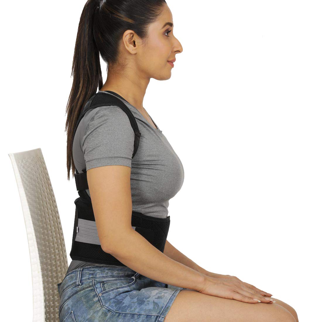 Complete Back Posture Support Belt - Black, Shop Today. Get it Tomorrow!