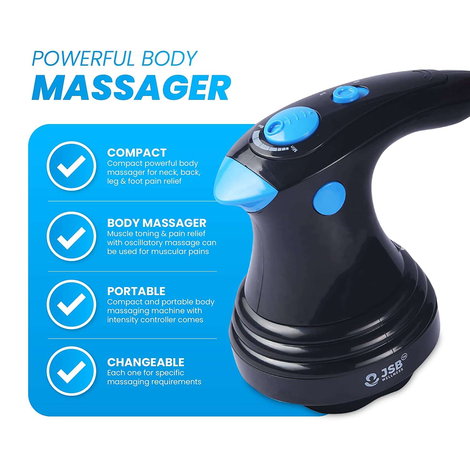 Body Messeage Machine Full Body Massager Machine India | Buy JSB HF138 Online