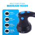 Full Body Massager Machine JSB HF138 with Oscillation Massage Multiple Heads Long Handle - JSB Healthcare 