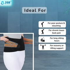 Benefits of Back Support Belt for Posture Universal Size JSB BS02