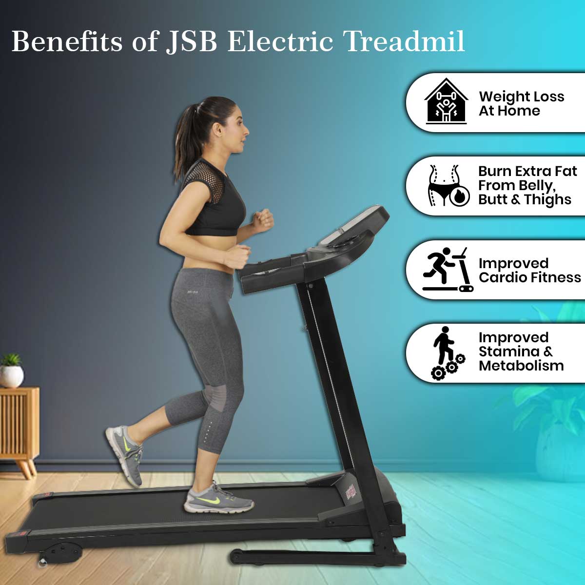 Benefits of Features of Motorized Fitness Treadmill for Weight Loss