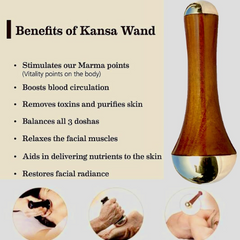 Benefits of JSB Ayurvedic Kansa Wand Massager