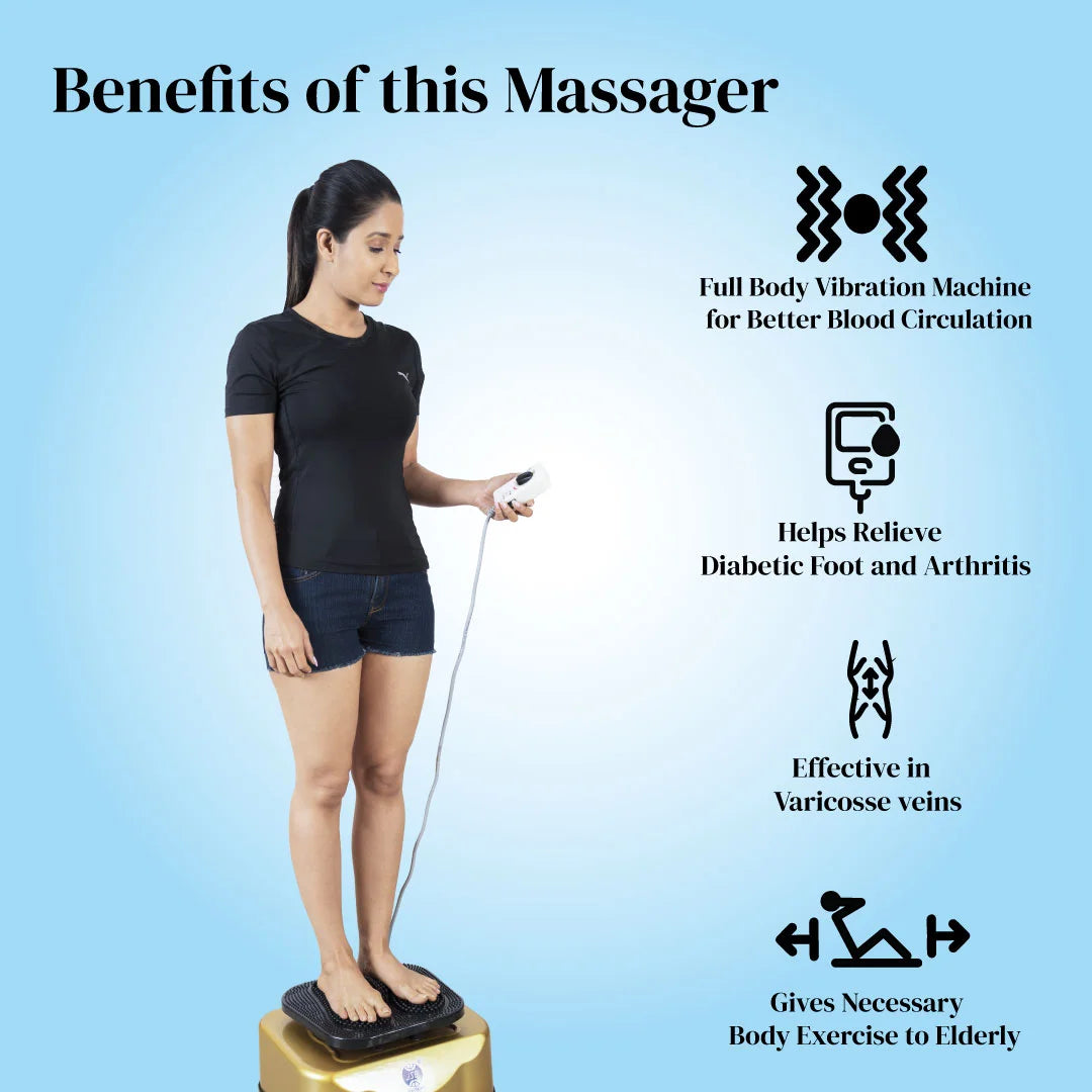 Vibrating machine for blood circulation sale