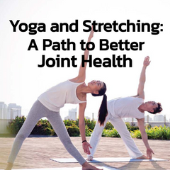 Yoga and Streching : A Path To Better Joint Health ( 40 page E Book )