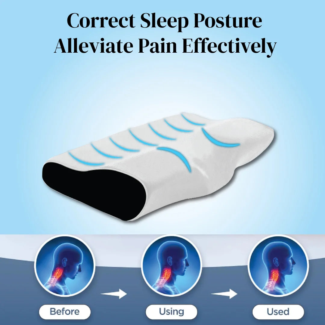 Correct Sleep Posture Cervical Pillow For Neck Pain JSB BS07