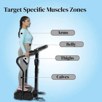 Crazy fit massager body vibration machine clearance