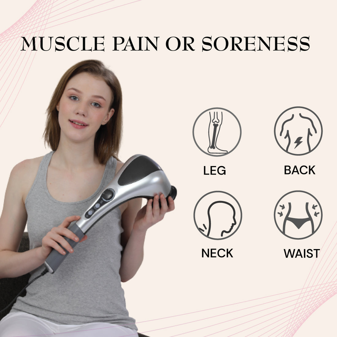 cervical massage machine jsb hf143 for muscle pain relief
