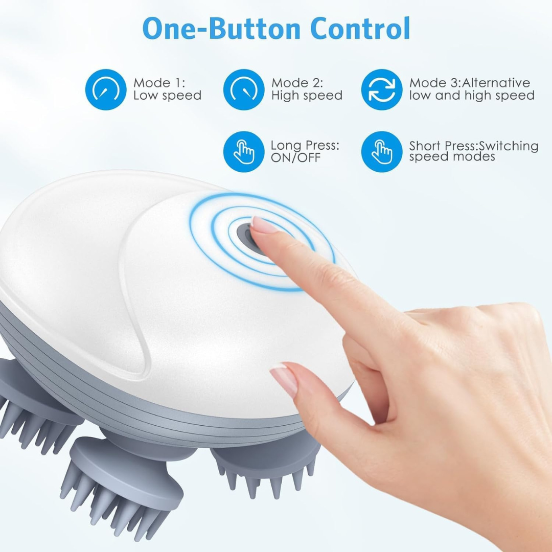 Easy to Use Full Body Massage Scalp Head Massager Machine JSB HF165
