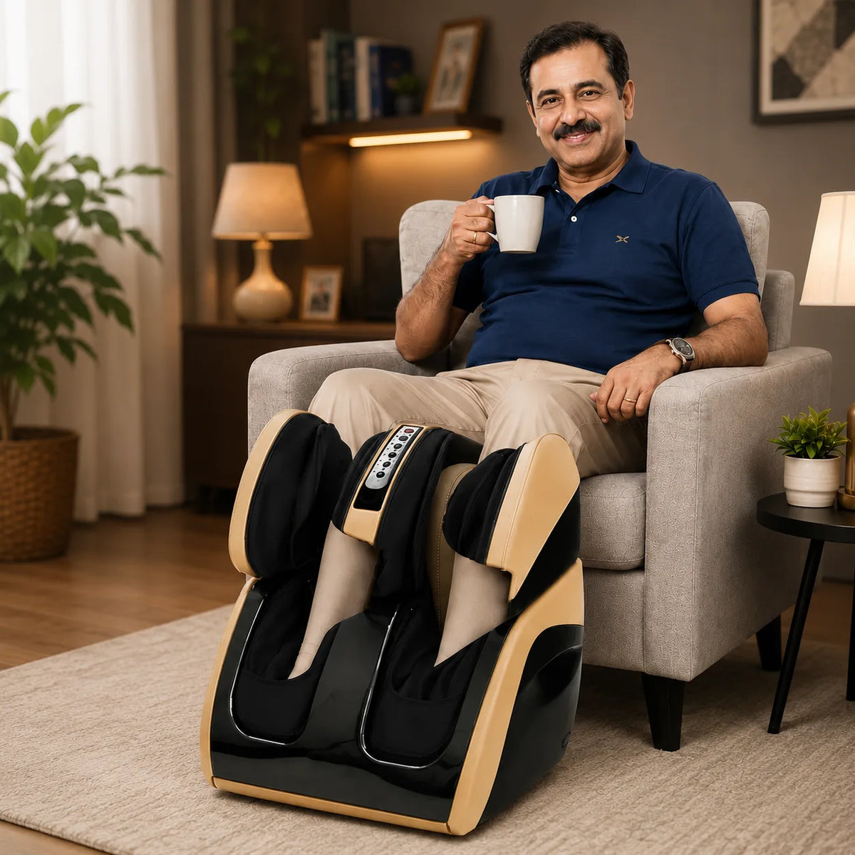 Electric Foot Massager for Home Use in Calf Foot Knee Thighs with Airbags