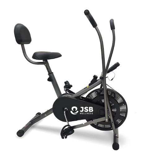 Exercise Cycle with Backrest Support 