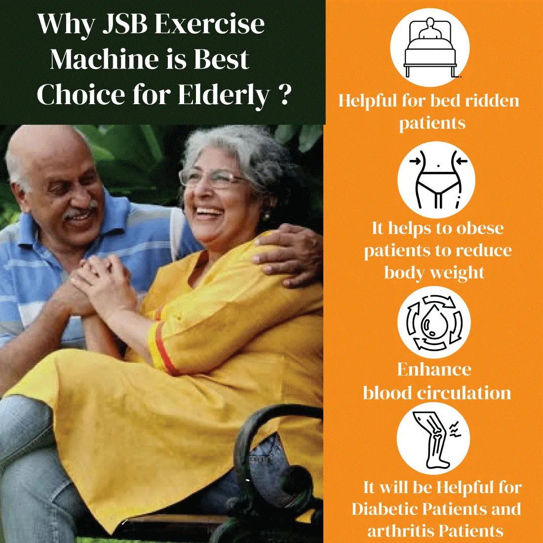 Exercise Machine for Seniors Helpful for Elderly 
