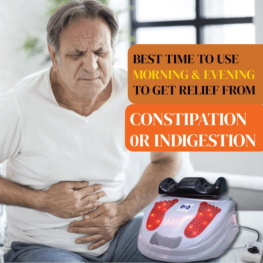 Feet Swing Massager For Elderly Helps in Constipation and Indigestion