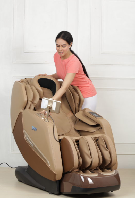 Full Body Massage Chair For Home 3D Zero Gravity Recliner panel