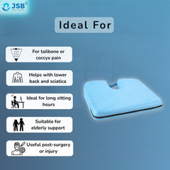 Gel Tailbone Cushion Seat Coccyx Cushion Support