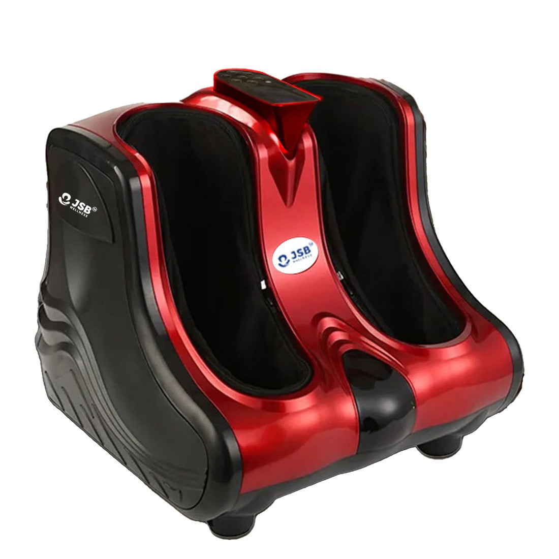 Leg Massage Machine for Foot, Ankle & Calf with Kneading, Soothing Warmth & Reflexology Rollers JSB HF04 Pro