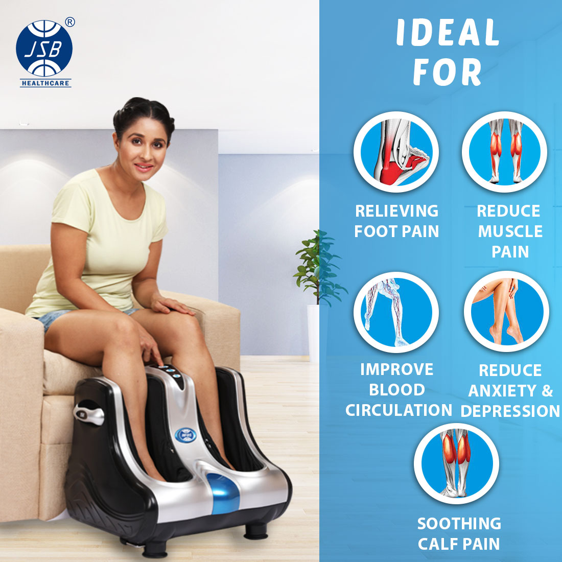 Multifunctional Use Leg Massage Machine Electric Relax Heating Shank ... Multifunctional Use Leg Massage Machine Electric Relax Heating Shank ...