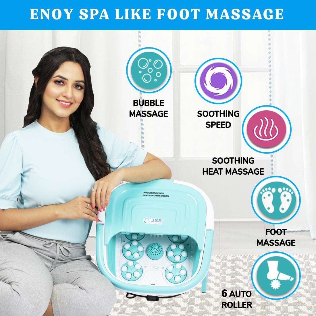 foot bath massager pedicure spa