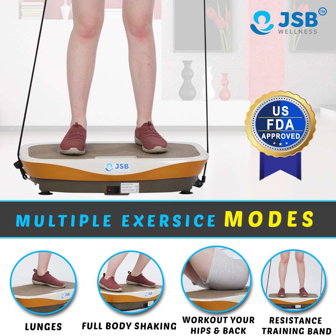 3D Vibration Machine Power Plate Exercise Massager