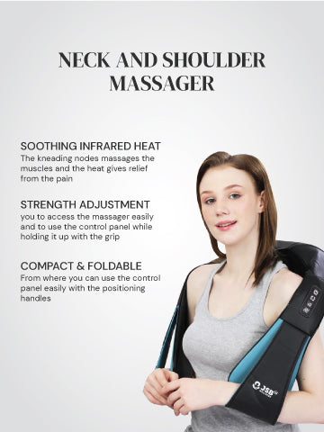 How to Use Neck Shoulder Massager JSB HF71 for Cervical Pain Relief 
