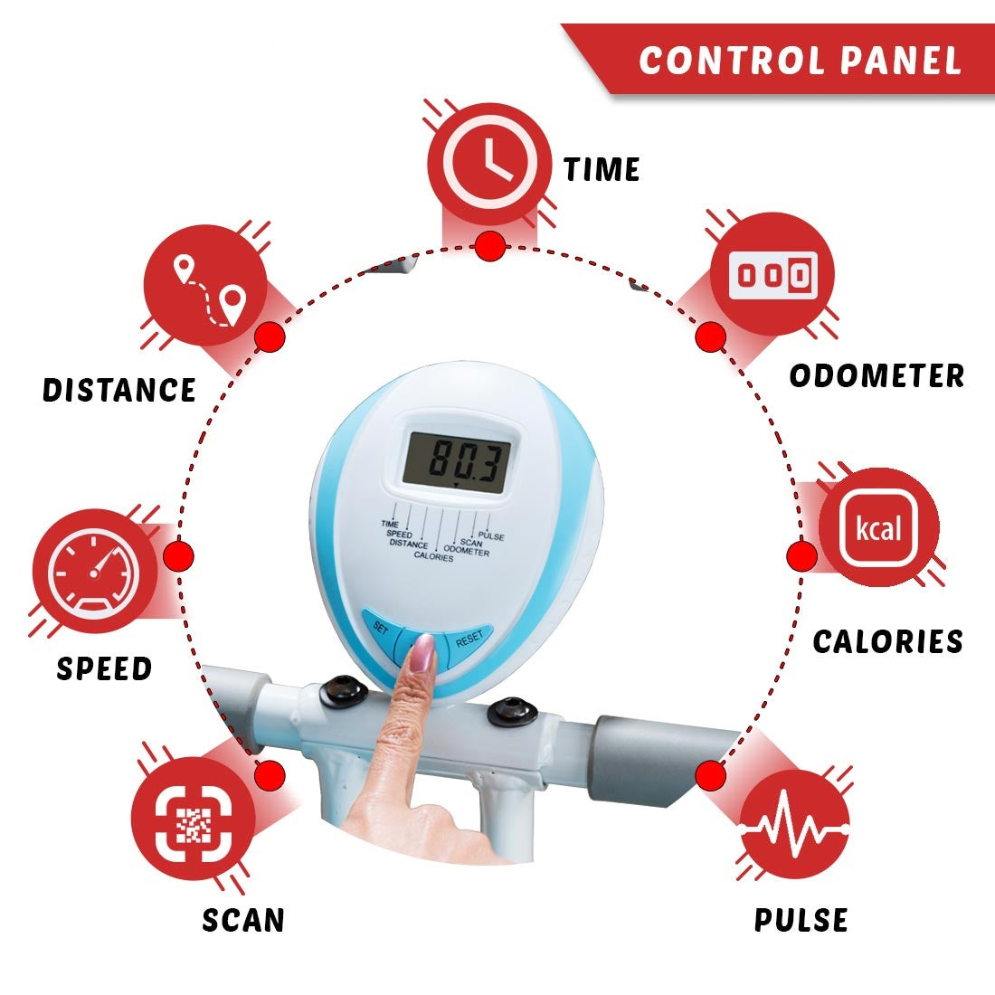 gym cycle for home jsb hf78 control panel
