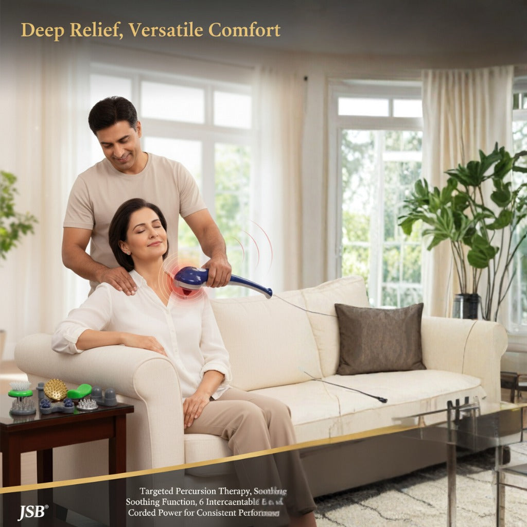 Home Use Massage Vibration Machine Body Massager Handheld