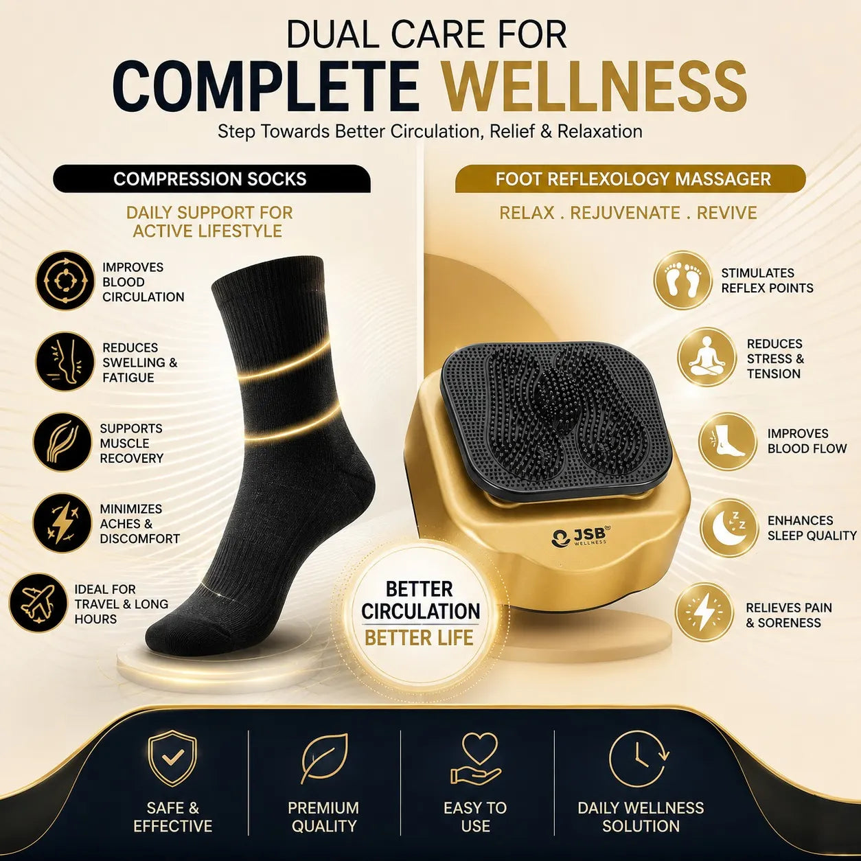 How Does Diabetic Neuropathy Machine Combo Help in Blood Circulation Machine with Diabetic Socks