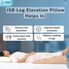 How Does Leg Elevation Pillow Leg Elevator Help in Varicose Veins