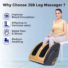 How to Cure Foot Pain at Home using Foot and Leg Massager JSB HF72