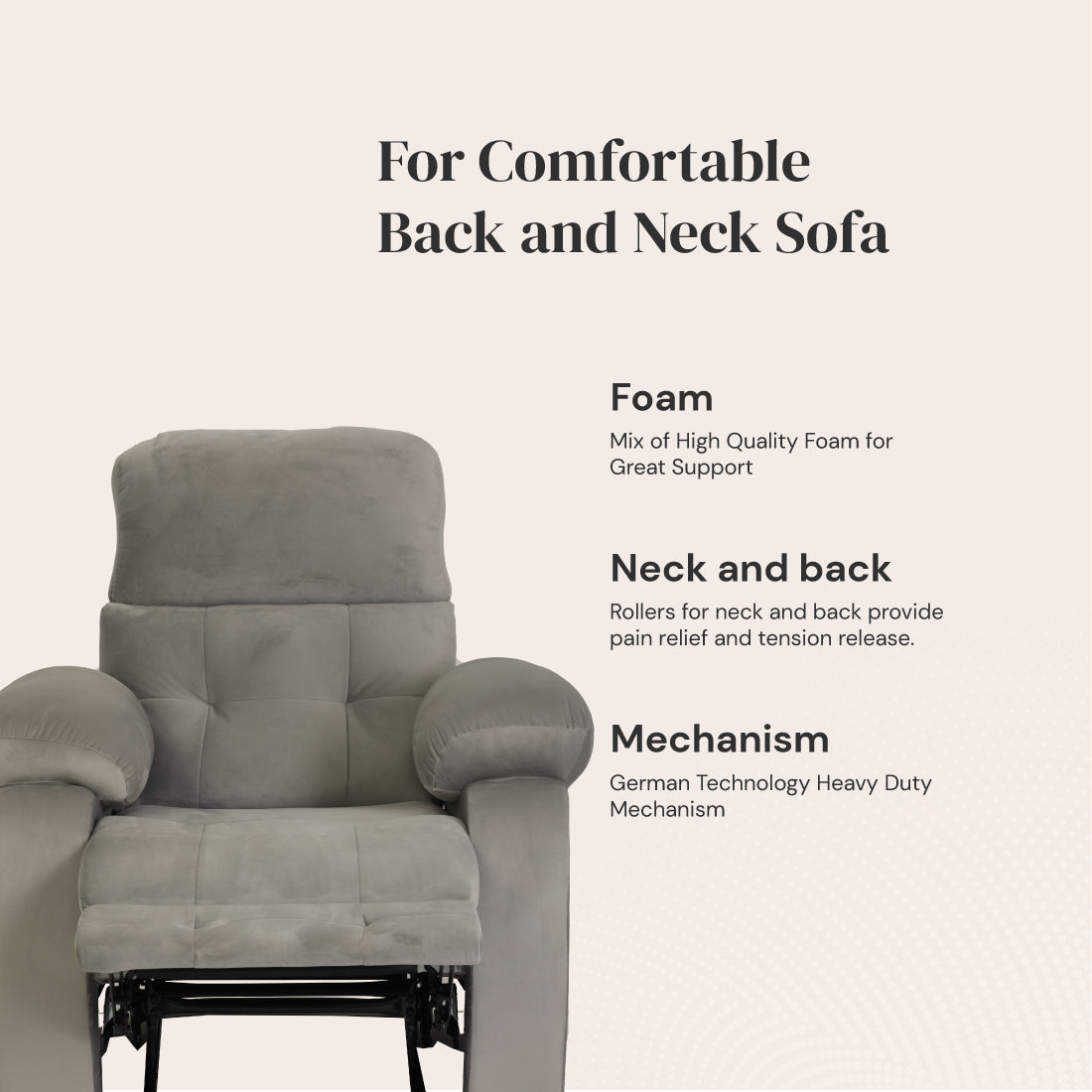 recliner chair sofa foam support