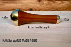JSB Ayurvedic Kansa Wand Massager Size