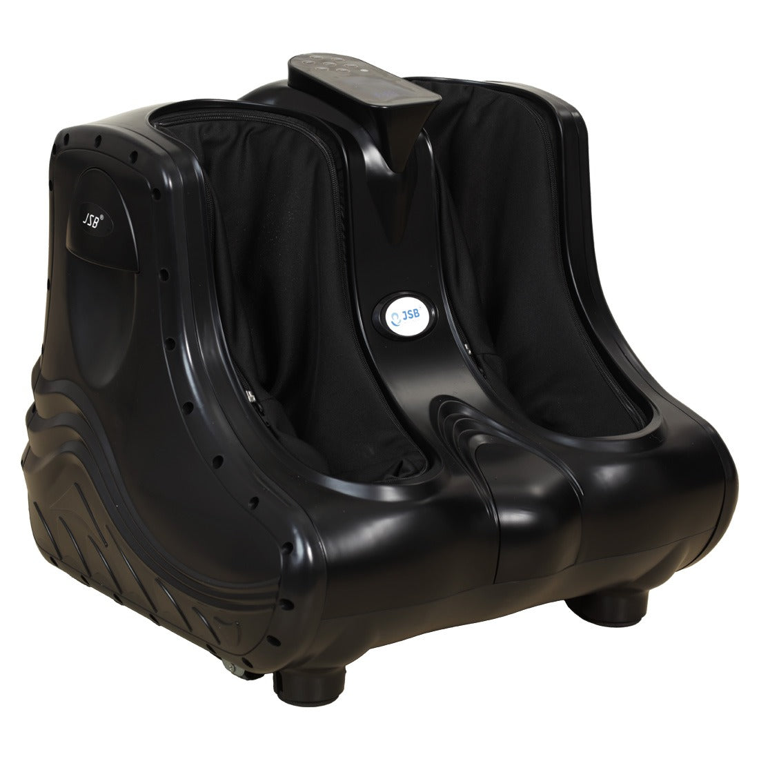 Calf Massager Machine for Elderly Foot Pain Relief, Varicose Veins, Diabetic Foot Electric Leg Massager Improving Blood Circulation with Roller, Kneading, Vibration and Heat JSB HF04 Pro