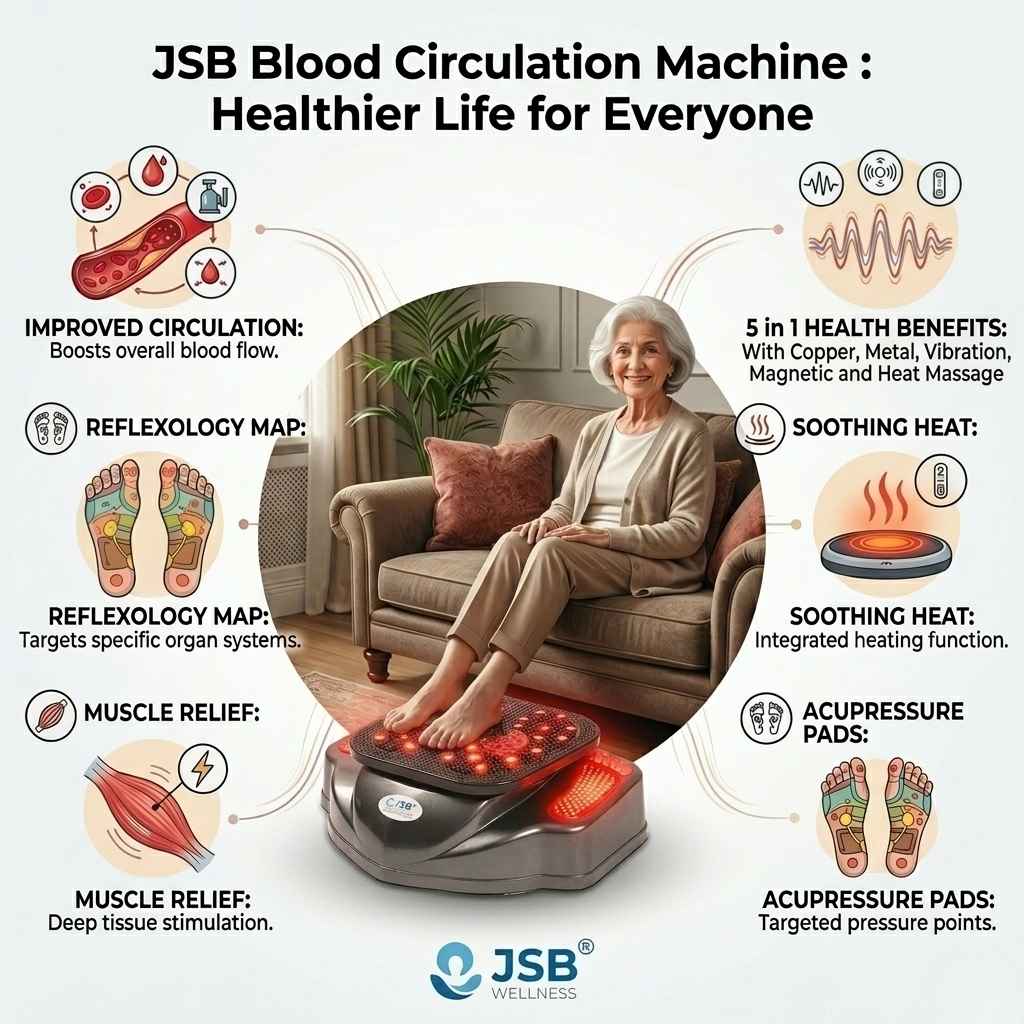 Blood Circulation Machine with Heat | For Varicose Veins Blood Circulation Machine with Heat | For Varicose Veins