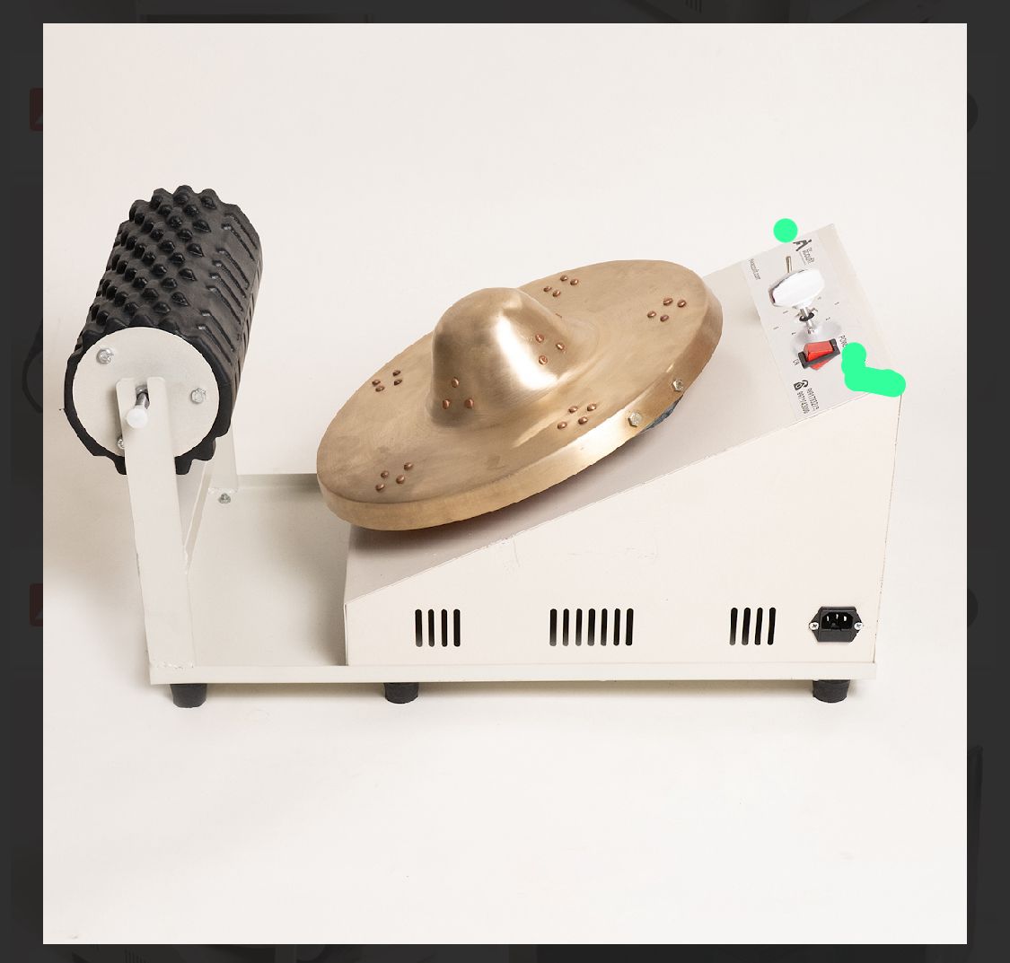 JSB Kansa Thali Foot Scrubber Massager Machine