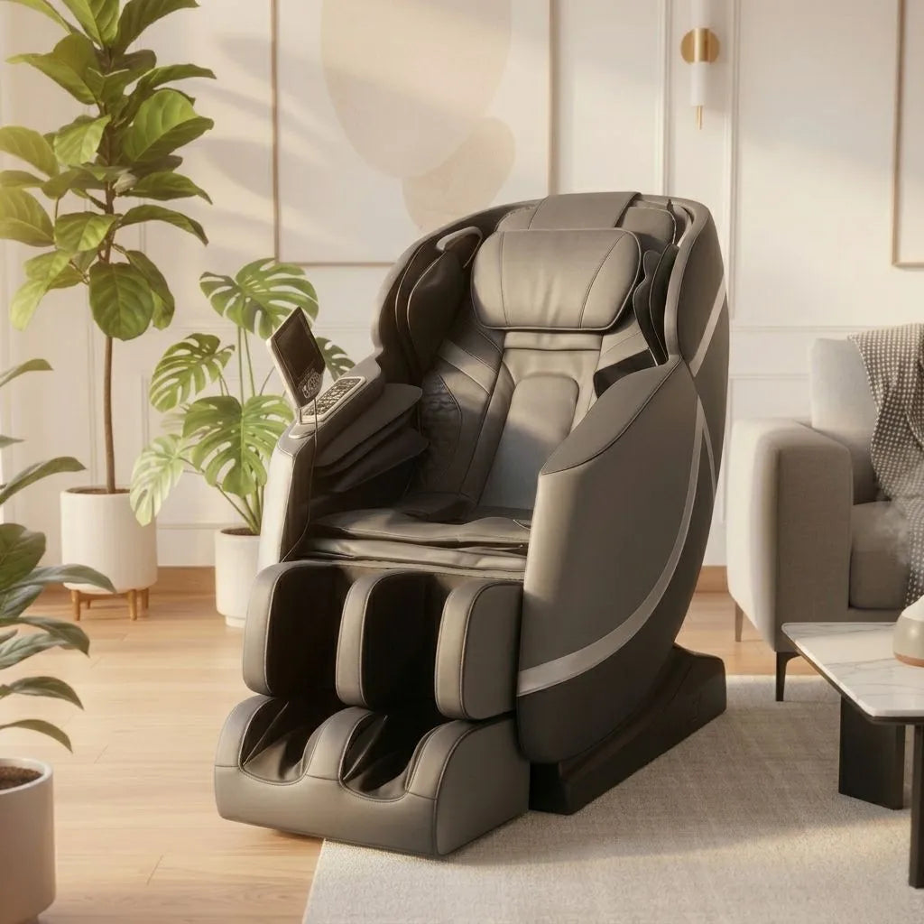 Full Body Massage Chair 3D Zero Gravity Recliner For Home - 8 Auto Massage Programs With Bluetooth & Relaxing Heat - Heavy Duty JSB MZ19