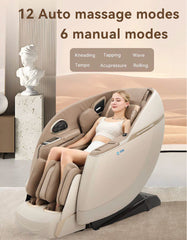 JSB MZ28 4D Full Body Massage Chair for Home Space Saving Design