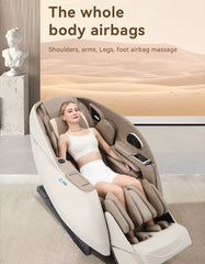 JSB MZ28 4D Full Body Massage Chair for Home Space Saving Design