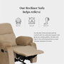 recliner sofa single for home