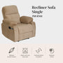 recliner sofa single with german technology