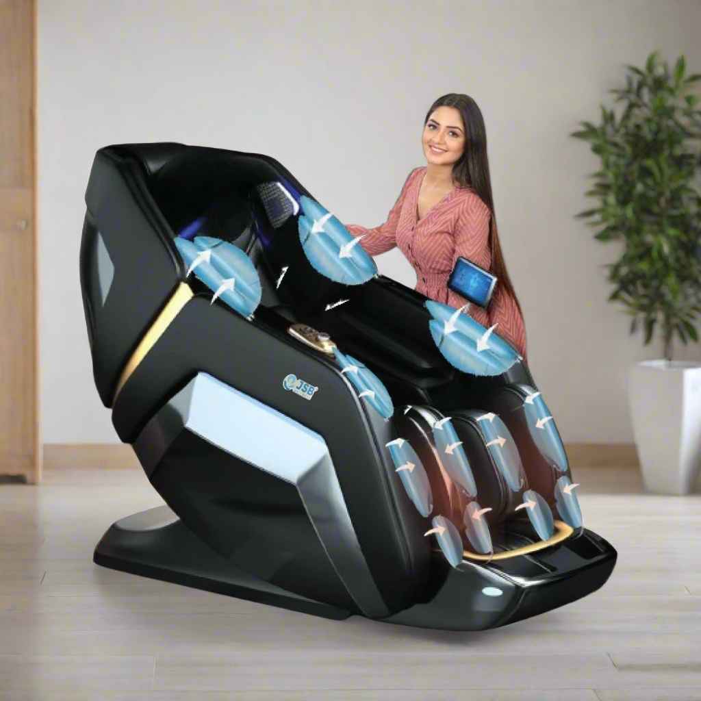 Jsb MZ31 Premium 4D+ Massage Chair for Full Body - AI Body Scan