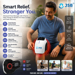 Knee Massager Machine Wireless Joint Pain Relief Device for Knee Sports Injury Recovery Physiotherapy