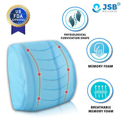 lower back support for chair jsb mf007 for car