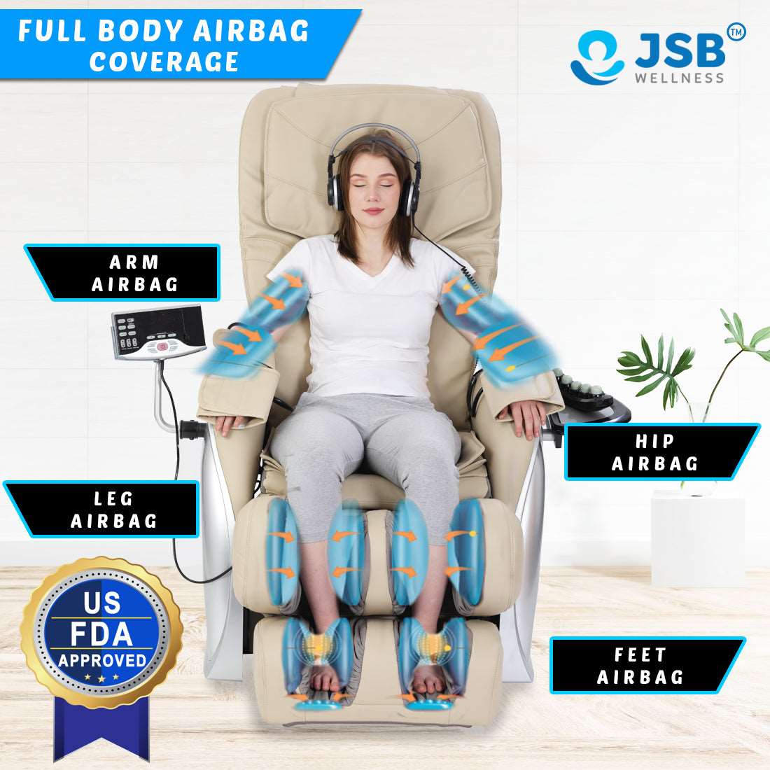 Full Body Massage Chair Zero Gravity Recliner India I Buy Jsb Mz19 Online