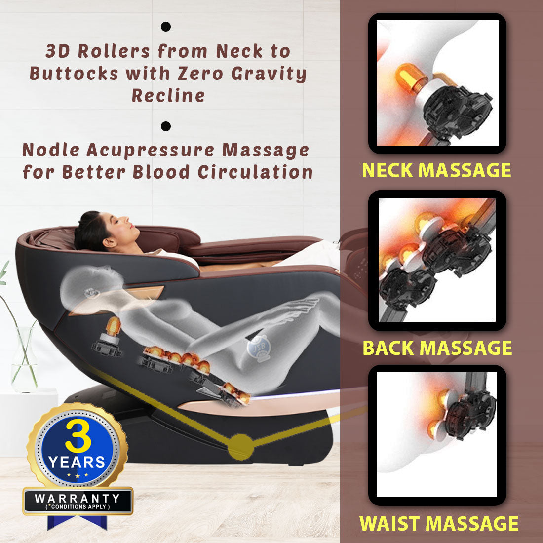 zero gravity massage chair jsb mz24 warranty