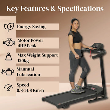 Manual Treadmill Non Electric Buy JSB HF38 Online India Best Price