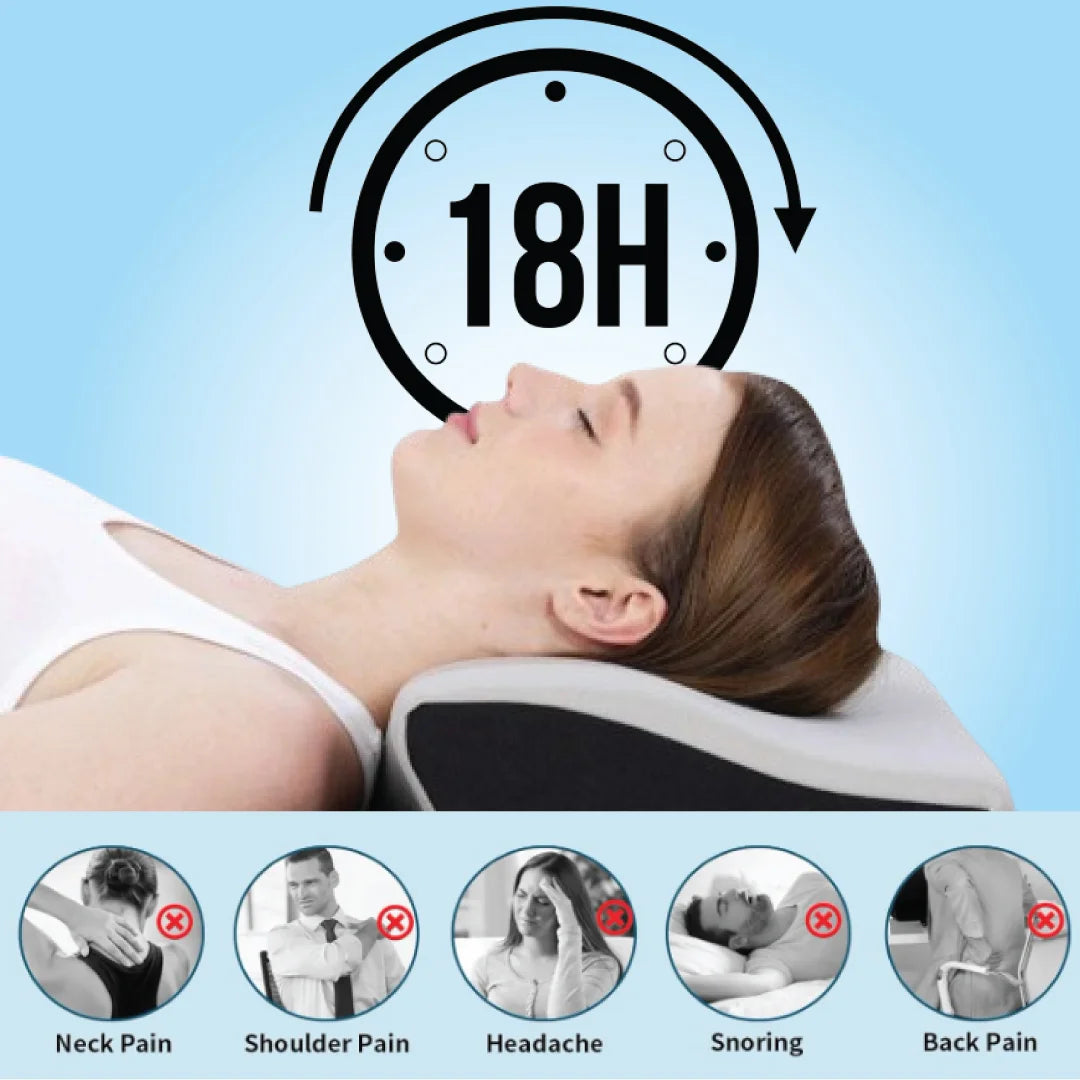 Memory Foam Cervical Pillow For Neck Pain For Comfortable Sleep JSB BS07 